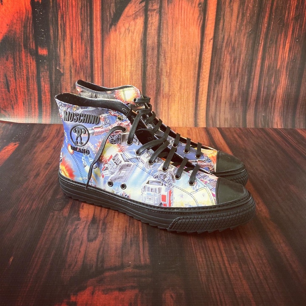 Moschino Jeremy Scott Transformers High Top